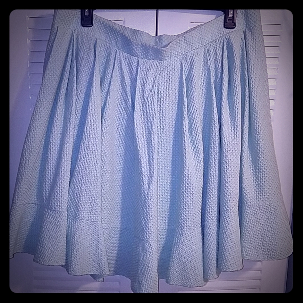 Beautiful mint green skirt